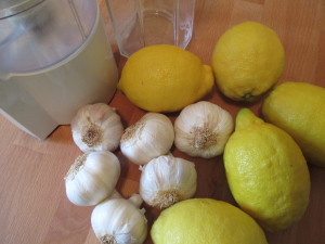 Knoblauch-Zitronen-Kur Knoblauch-Zitronen-Kur