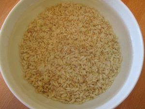 Reis einweichen