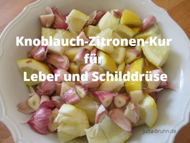 Knoblauch-Zitronen-Kur Knoblauch-Zitronen-Kur